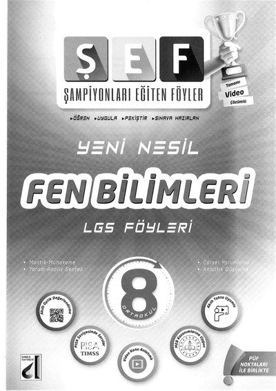 ŞEF YENİ NESİL FEN BİLİMLERİ LGS FÖYLERİ Fotokopinci -