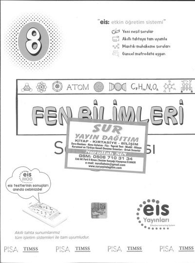 FEN BİLİMLERİ SORU BANKASI Fotokopinci -