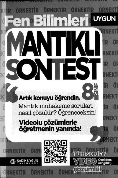FEN BİLİMLERİ MANTIKLI SONTEST Fotokopinci -
