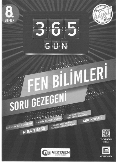 365 GÜN FEN BİLİMLERİ SORU GEZEGENİ Fotokopinci -