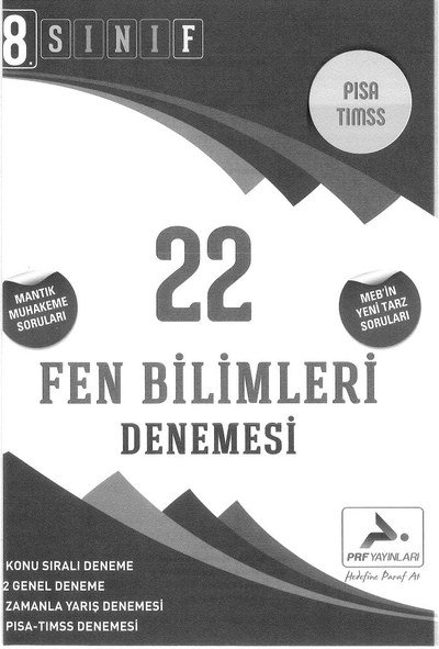 22 FEN BİLİMLERİ DENEMESİ Fotokopinci -