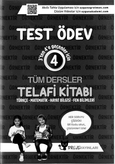 TEST ÖDEV TÜM DERSLER TELAFİ KİTABI Fotokopinci -