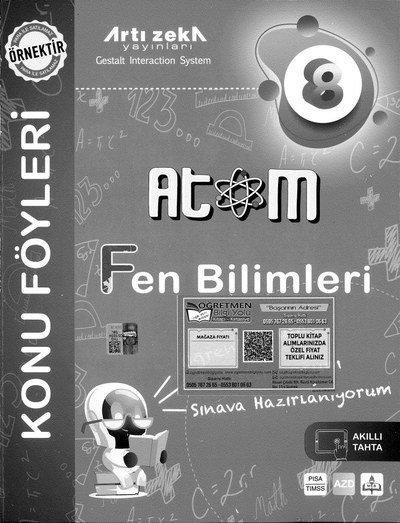 FEN BİLİMLERİ ATOM KONU FÖYLERİ Fotokopinci -