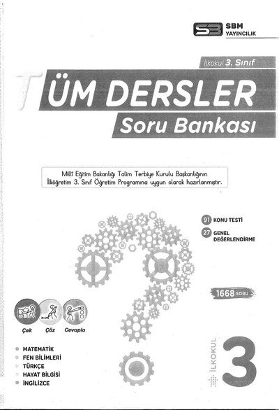 TÜM DERSLER SORU BANKASI Fotokopinci -