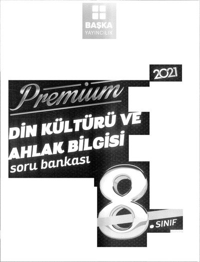 PREMİUM DİN KÜLTÜRÜ VE AHLAK BİLGİSİ SORU BANKASI Fotokopinci -