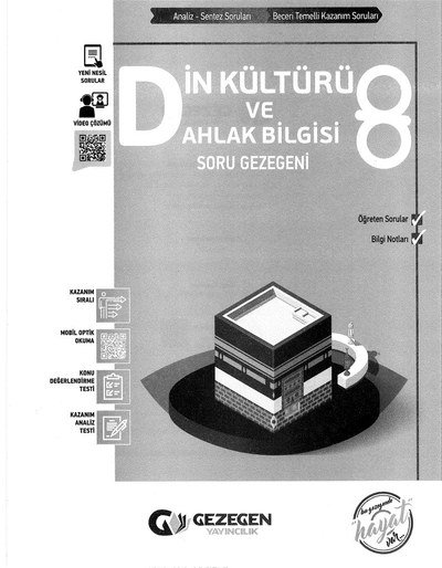DİN KÜLTÜRÜ VE AHLAK BİLGİSİ SORU GEZEGENİ Fotokopinci -