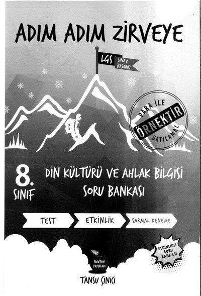 ADIM ADIM ZİRVEYE DİN KÜLTÜRÜ VE AHLAK BİLGİSİ SORU BANKASI Fotokopinci -