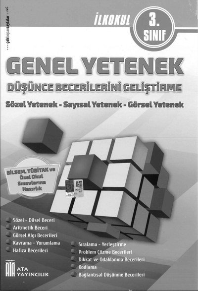 GENEL YETENEK DÜŞÜNCE BECERİLERİNİ GELİŞTİRME Fotokopinci -