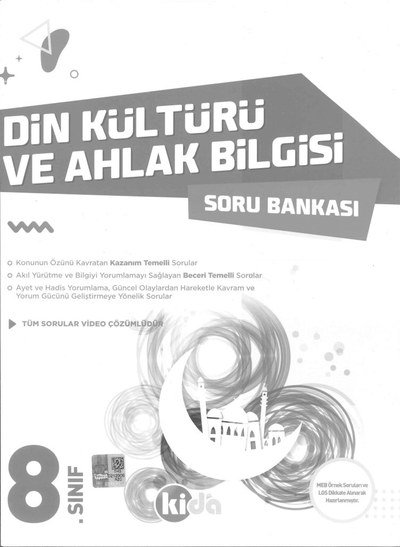 DİN KÜLTÜRÜ VE AHLAK BİLGİSİ SORU BANKASI Fotokopinci -