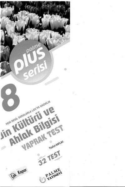 DİN KÜLTÜRÜ VE AHLAK BİLGİSİ YAPRAK TEST Fotokopinci -