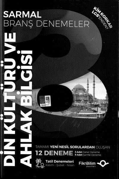 DİN KÜLTÜRÜ VE AHLAK BİLGİSİ 12 DENEME Fotokopinci -