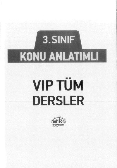 VIP TÜM DERSLER