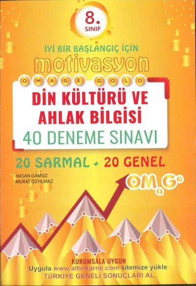 MOTİVASYON DİN KÜLTÜRÜ VE AHLAK BİLGİSİ 40 DENEME SINAVI Fotokopinci -