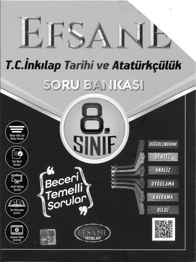 EFSANE T.C. İNKILAP TARİHİ VE ATATÜRKÇÜLÜK SORU BANKASI