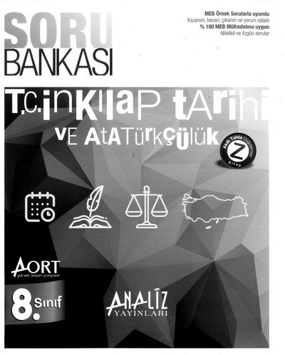 T.C. İNKILAP TARİHİ VE ATATÜRKÇÜLÜK SORU BANKASI Fotokopinci -