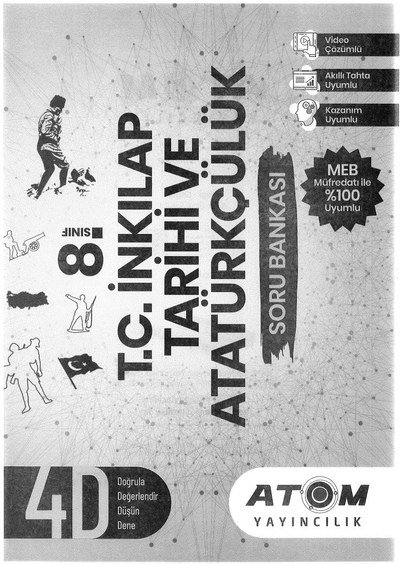 T.C. İNKILAP TARİHİ VE ATATÜRKÇÜLÜK SORU BANKASI Fotokopinci -