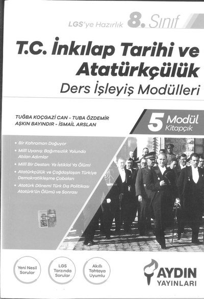 T.C. İNKILAP TARİHİ VE ATATÜRKÇÜLÜK DERS İŞLEYİŞ MODÜLLERİ