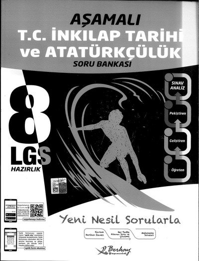 AŞAMALI T.C. İNKILAP TARİHİ VE ATATÜRKÇÜLÜK SORU BANKASI