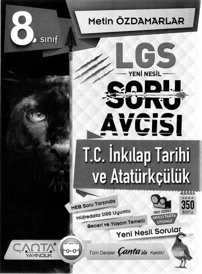 LGS YENİ NESİL SORU AVCISI T.C. İNKILAP TARİHİ VE ATATÜRKÇÜLÜK Fotokopinci -