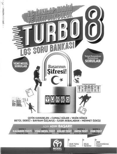 T.C. İNKILAP TARİHİ VE ATATÜRKÇÜLÜK TURBO LGS SORU BANKASI Fotokopinci -