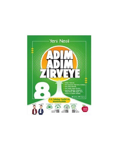 YENİ NESİL ADIM ADIM ZİRVEYE İNKILAP TARİHİ VE ATATÜRKÇÜLÜK Fotokopinci -