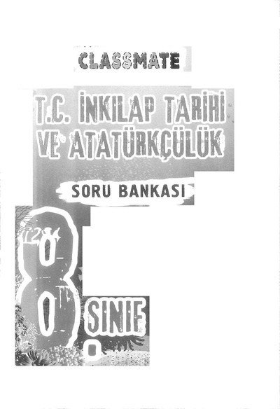 CLASSMATE T.C. İNKILAP TARİHİ VE ATATÜRKÇÜLÜK SORU BANKASI