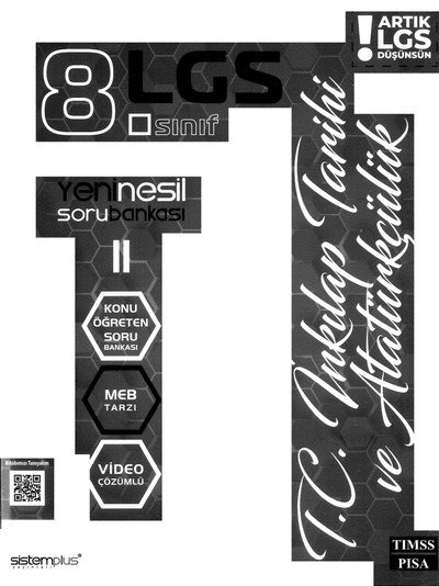 LGS YENİ NESİL SORU BANKASI T.C. İNKILAP TARİHİ VE ATATÜRKÇÜLÜK Fotokopinci -