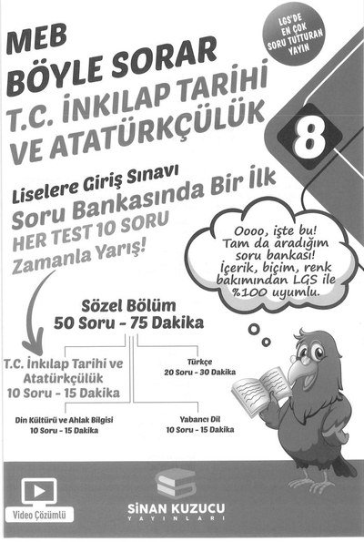 MEB BÖYLE SORAR T.C. İNKILAP TARİHİ VE ATATÜRKÇÜLÜK