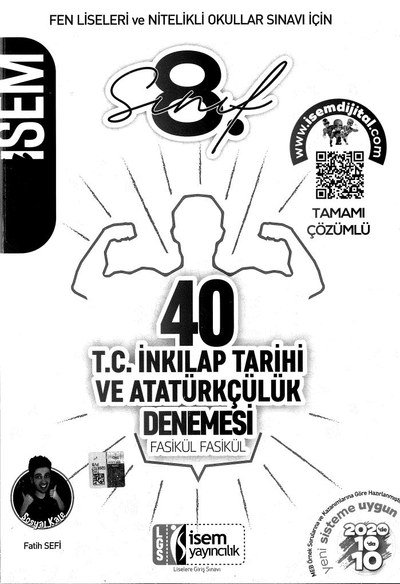 40 T.C. İNKILAP TARİHİ VE ATATÜRKÇÜLÜK DENEMESİ FASİKÜL FASİKÜL Fotokopinci -