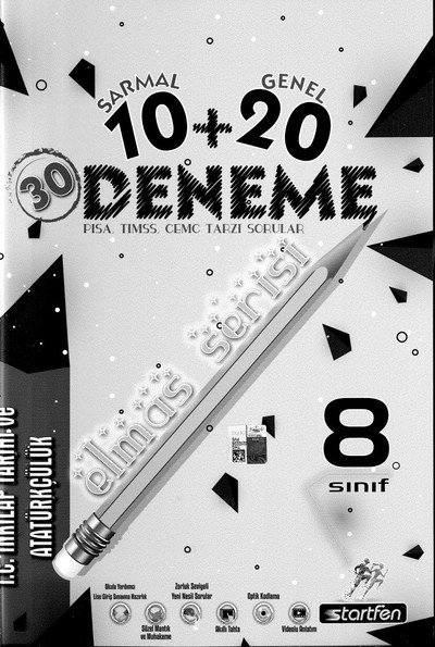 30 DENEME ELMAS SERİSİ T.C. İNKILAP TARİHİ VE ATATÜRKÇÜLÜK Fotokopinci -