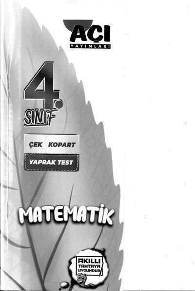 MATEMATİK TEST Fotokopinci -