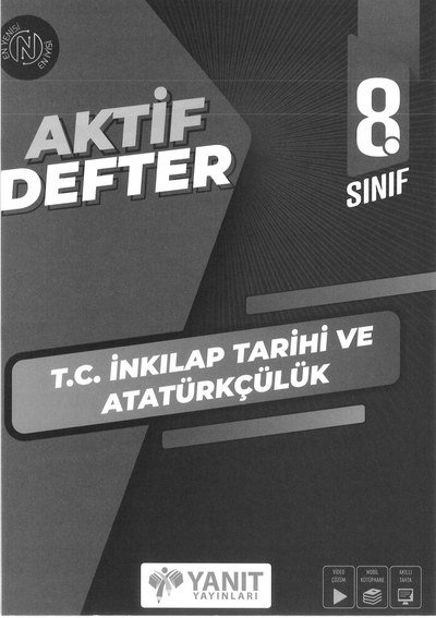 AKTİF DEFTER T.C. İNKILAP TARİHİ VE ATATÜRKÇÜLÜK Fotokopinci -