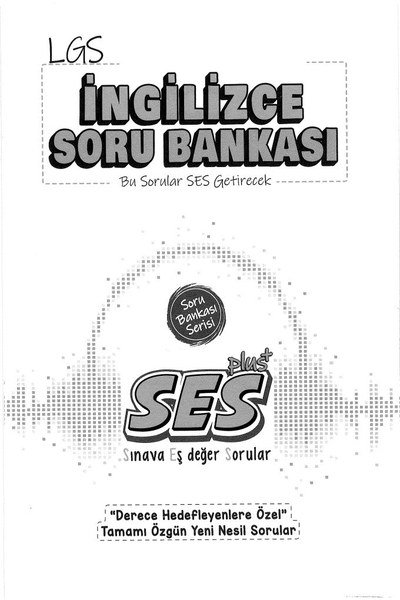 LGS İNGİLİZCE SORU BANKASI Fotokopinci -