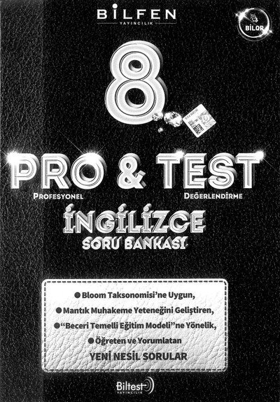 PRO & TEST İNGİLİZCE SORU BANKASI Fotokopinci -