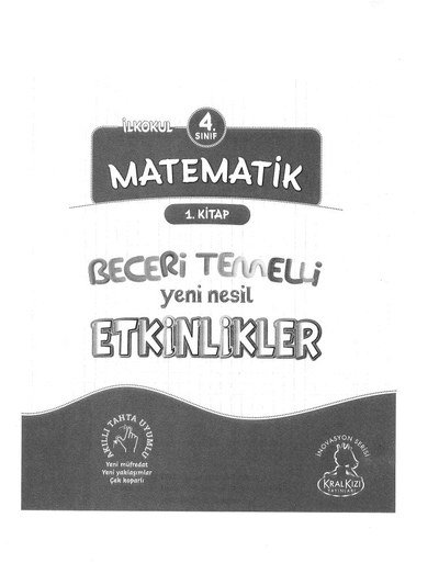 MATEMATİK 1. KİTAP Fotokopinci -