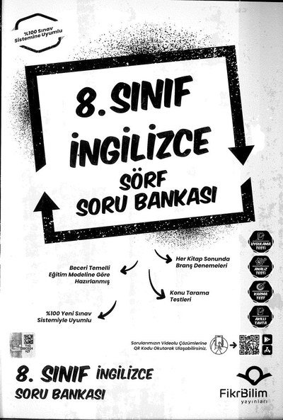 İNGİLİZCE SÖRF SORU BANKASI