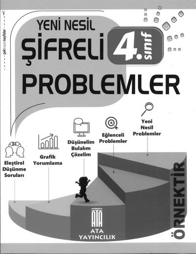 YENİ NESİL ŞİFRELİ PROBLEMLER Fotokopinci -