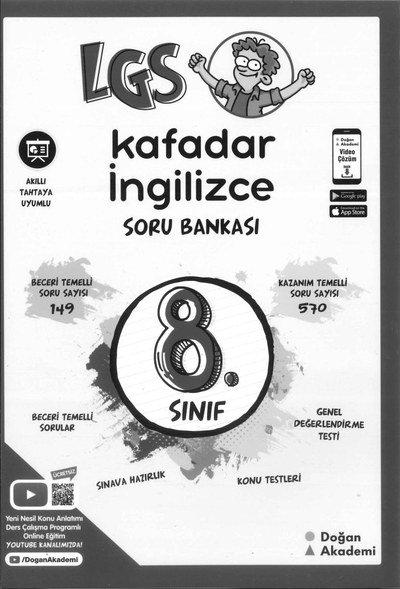 LGS KAFADAR İNGİLİZCE SORU BANKASI