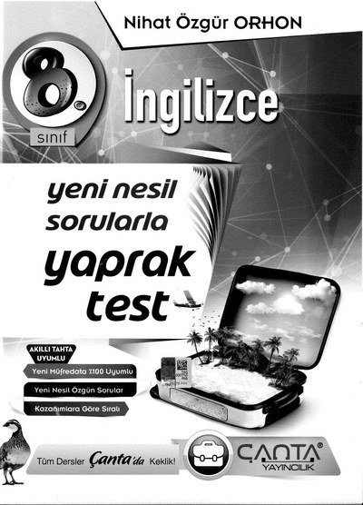 İNGİLİZCE YENİ NESİL SORULARLA YAPRAK TEST Fotokopinci -