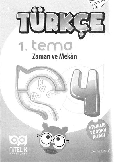 TÜRKÇE ZAMAN VE MEKAN Fotokopinci -