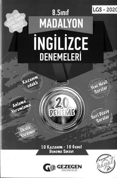 MADALYON İNGİLİZCE DENEMELERİ 20 DENEME