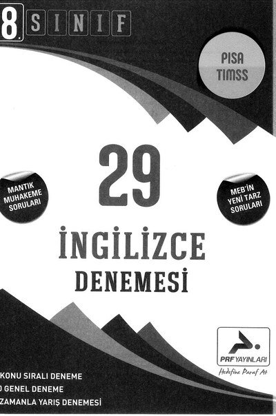 29 İNGİLİZCE DENEMESİ Fotokopinci -