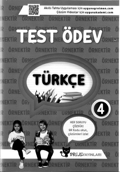 TEST ÖDEV TÜRKÇE Fotokopinci -