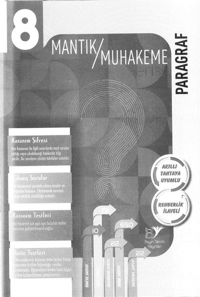 MANTIK/MUHAKEME PARAGRAF Fotokopinci -