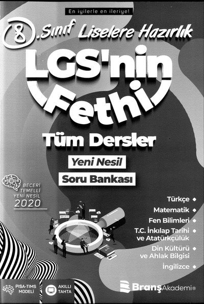 LGS'NİN FETHİ TÜM DERSLER YENİ NESİL SORU BANKASI