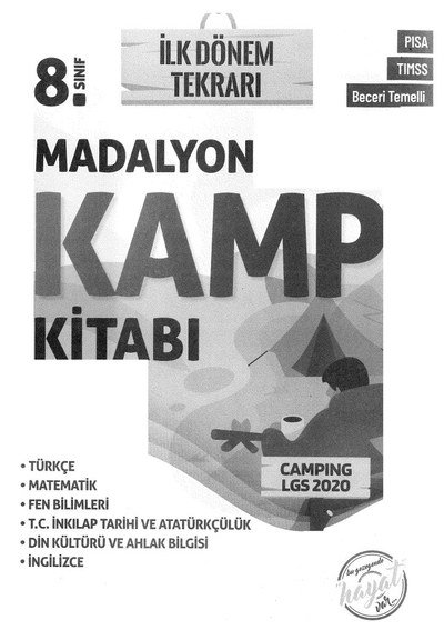 MADALYON KAMP KİTABI Fotokopinci -
