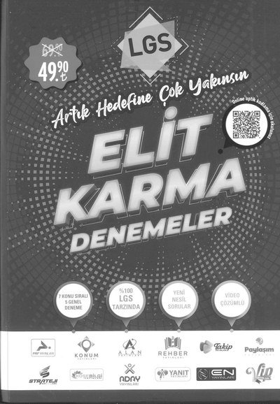 ARTIK HEDEFİNE ÇOK YAKINSIN ELİT KARMA DENEMELER Fotokopinci -