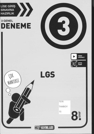 3 GENEL DENEME LGS Fotokopinci -
