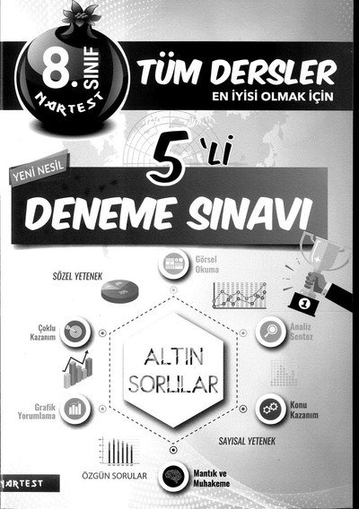TÜM DERSLER EN İYİSİ OLMAK İÇİN 5'Lİ DENEME SINAVI