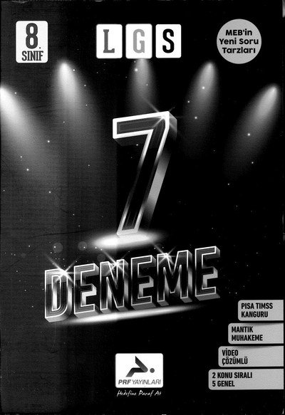 LGS 7 DENEME MEBİN'İN YENİ SORU TARZLARI Fotokopinci -